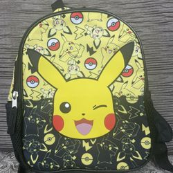 Kids Pikachu Backpack