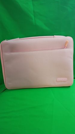 Manjuo Pink Laptop Sleeve Bag