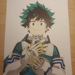 Anime Artwork - Deku (My Hero Academia)