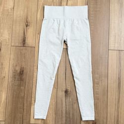 Gymshark light grey marl Vital Seamless leggings