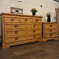 Rustic 9-Drawer Dresser & Nightstand Set from Ashley Furniture