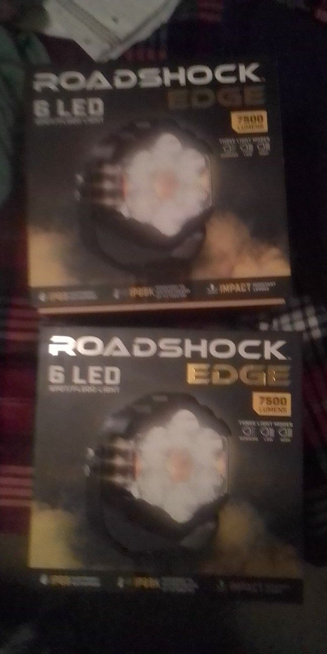 Road Shock Edge 6 Led Spot/Flood Light