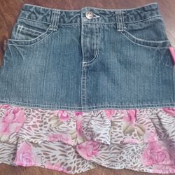Cheetah Girl's Skort Size 10