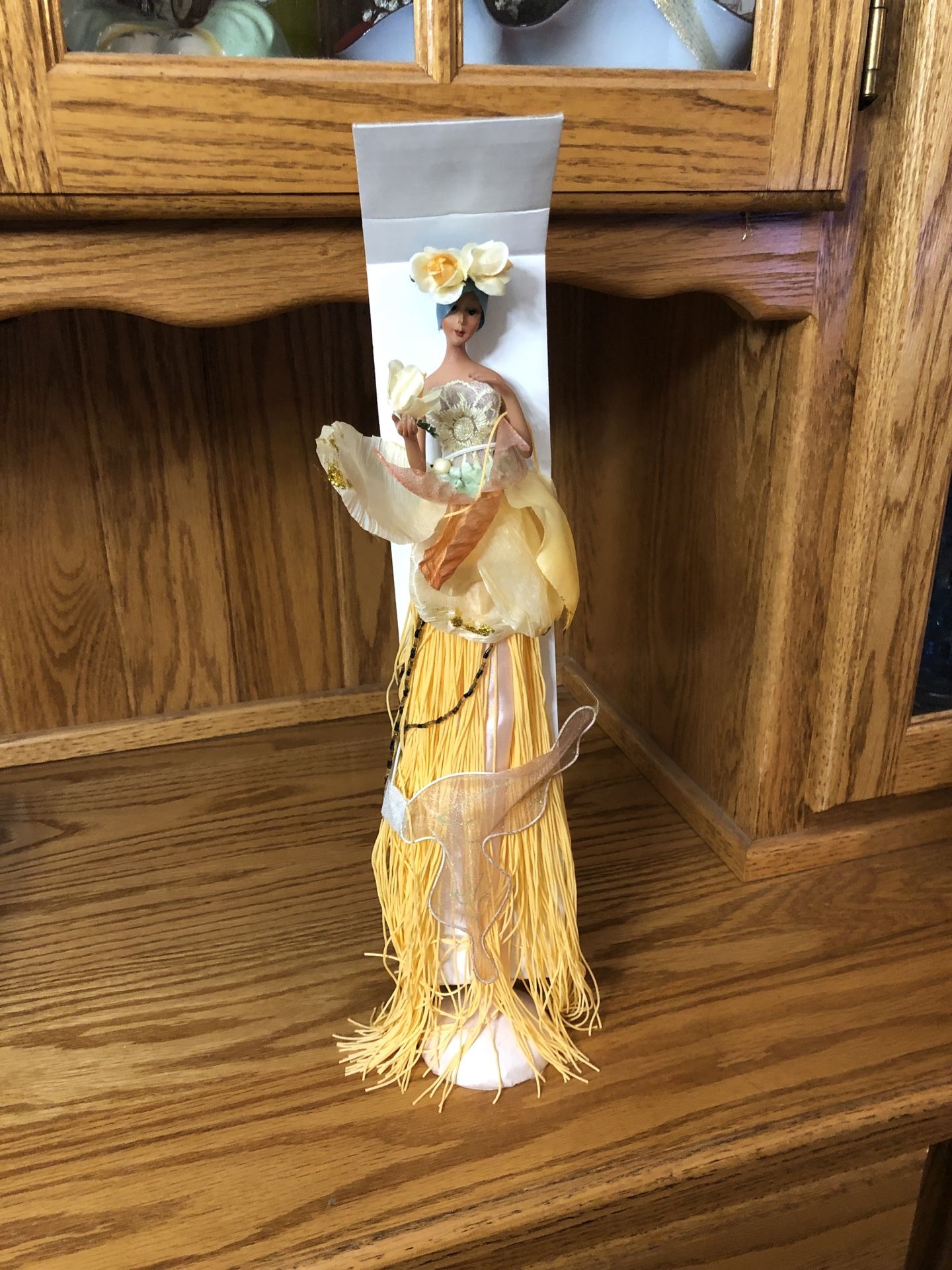 Beautiful Genuine Hand-Painted Porcelain Fairy Doll