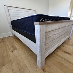 New Queen Complete Bed Frame In Boxes