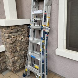 20 FT. Reach Aluminum Ladder, Multi-Max