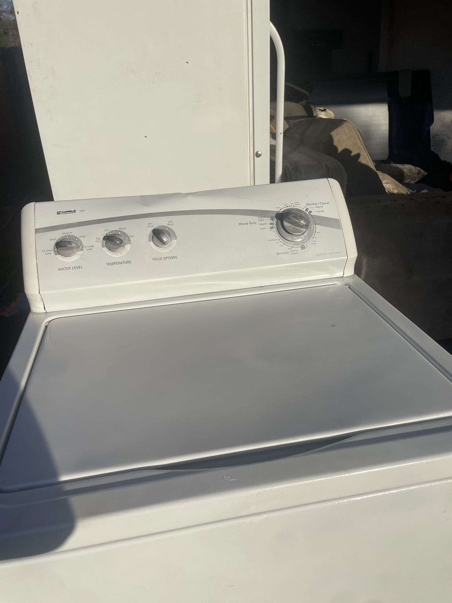 Kenmore Washer No Digital