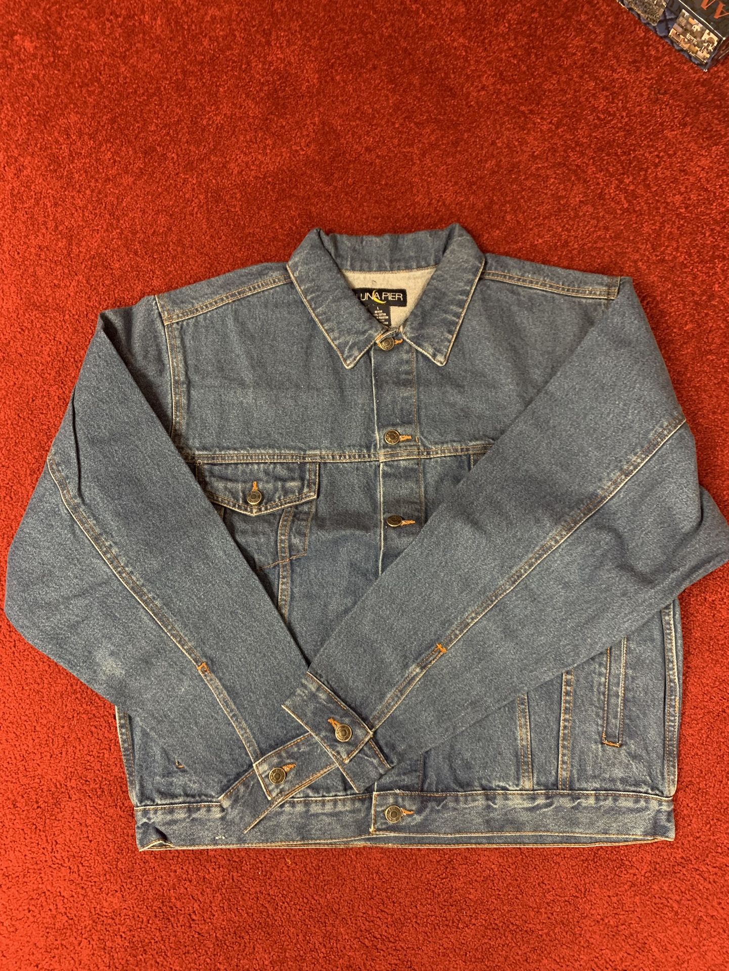 Mens Large Jean Jacket