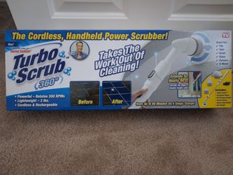 Turbo Scrub 360 Cordless Handheld Power Scrubber