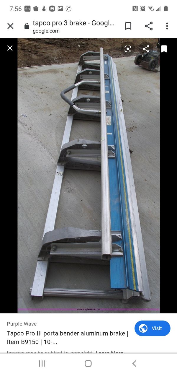 Tapco pro lll trim brake, siding brake, metal brake, break for Sale in Virginia Beach, VA OfferUp