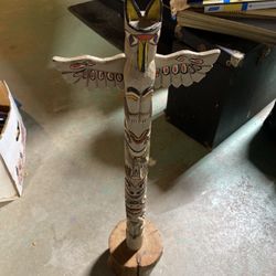 Hand Carved Totem Pole