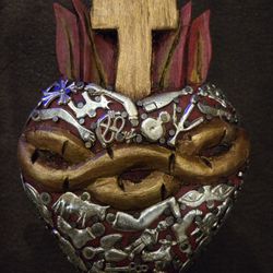 Traditional Mexican Milagros Wall Accent