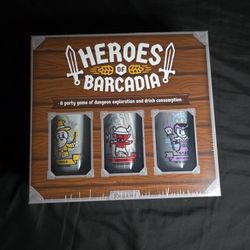 Heroes of Barcadia Board Game –Dungeon Exploration Party Game with Drink Challe