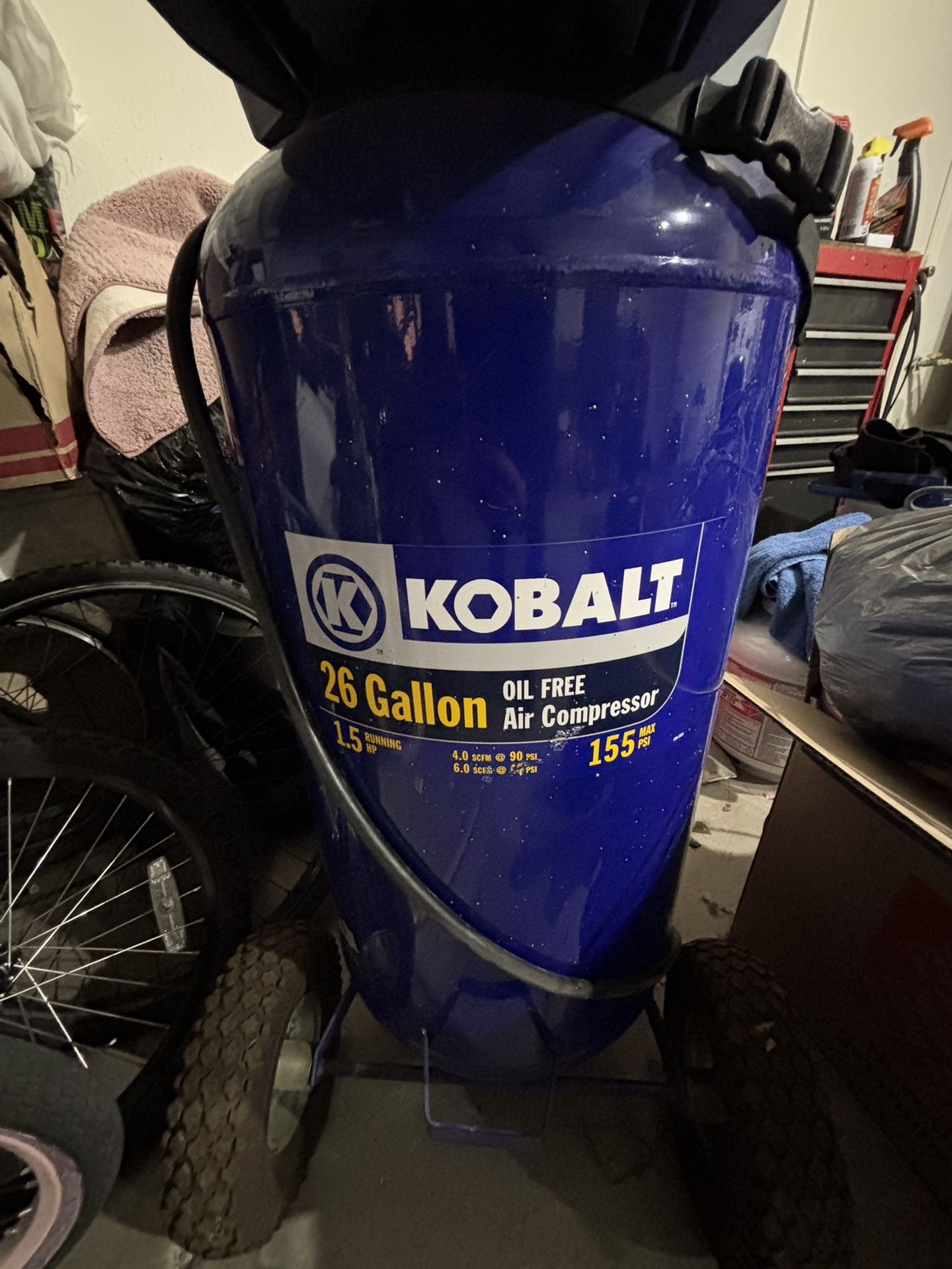 26 Gallon air compressor
