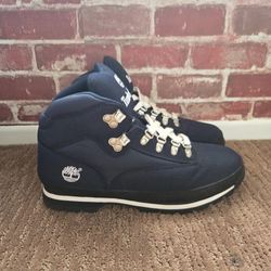 Like New Navy Blue Timberland Euro Hiker Boot