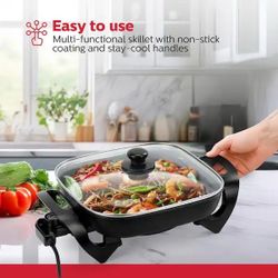 Electric skillet