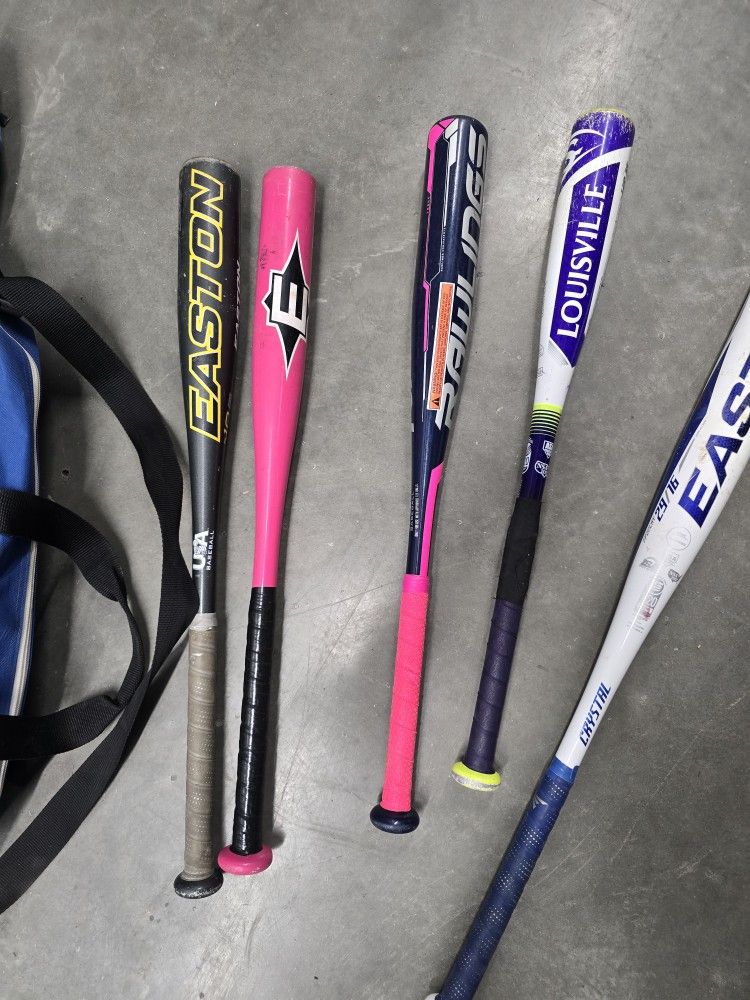 Baseball Bat Bundle/W Carrying Bag
