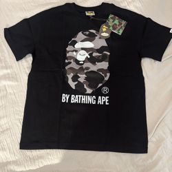 BAPE Black And Gray Camo
