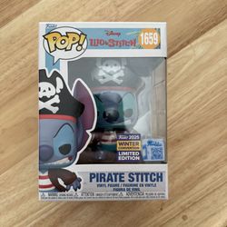Funko Pop lilo and stitch Pirate Stitch 1659 winter convention exclusive