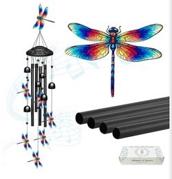 Metal Dragonfly Wind Chimes