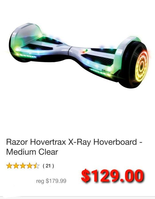 Razor Hovertrax X Ray Hoverboard