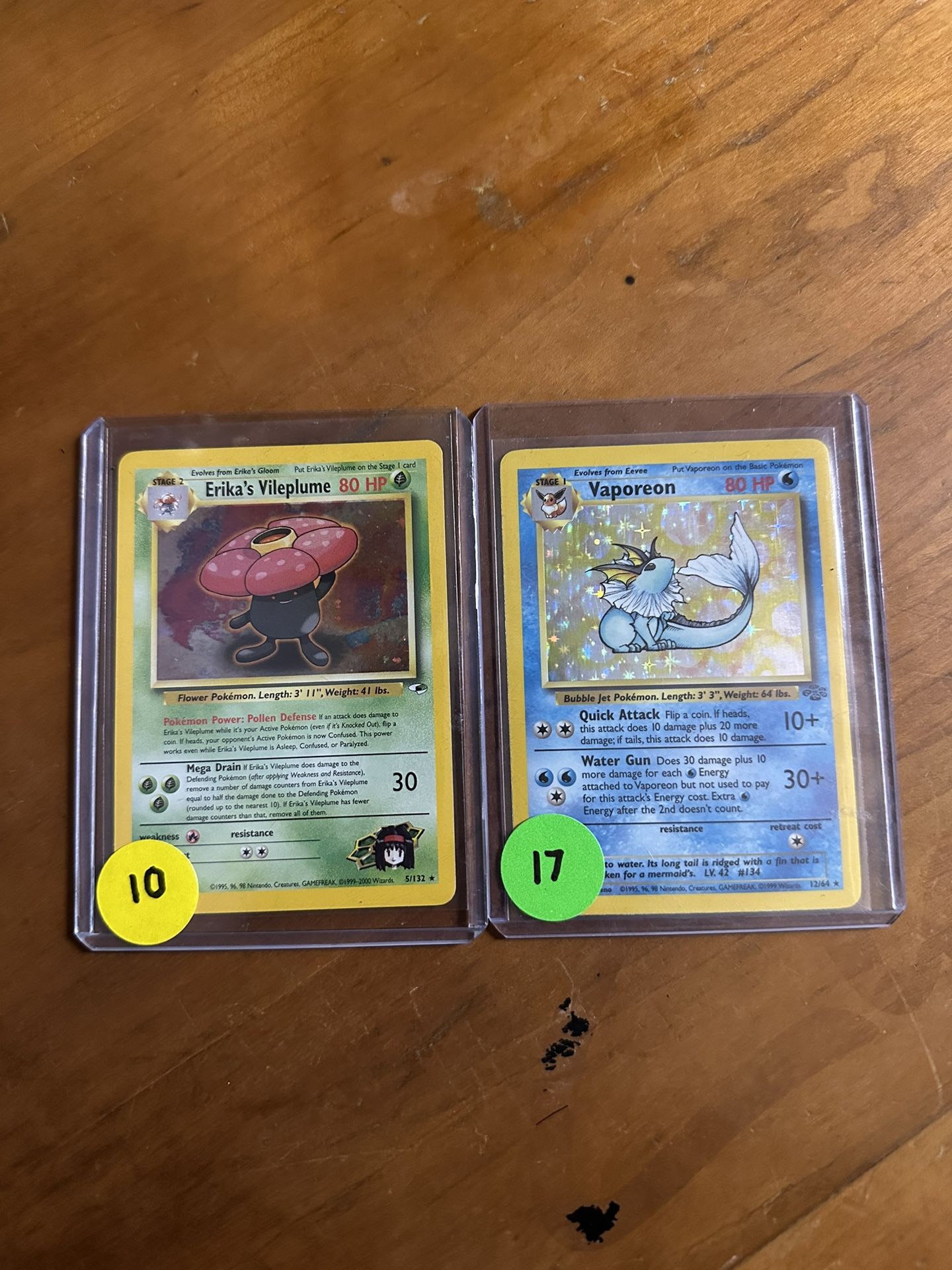 Pokémon Vintage Singles