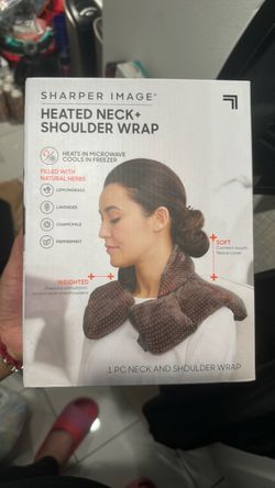 Heated neck wrap