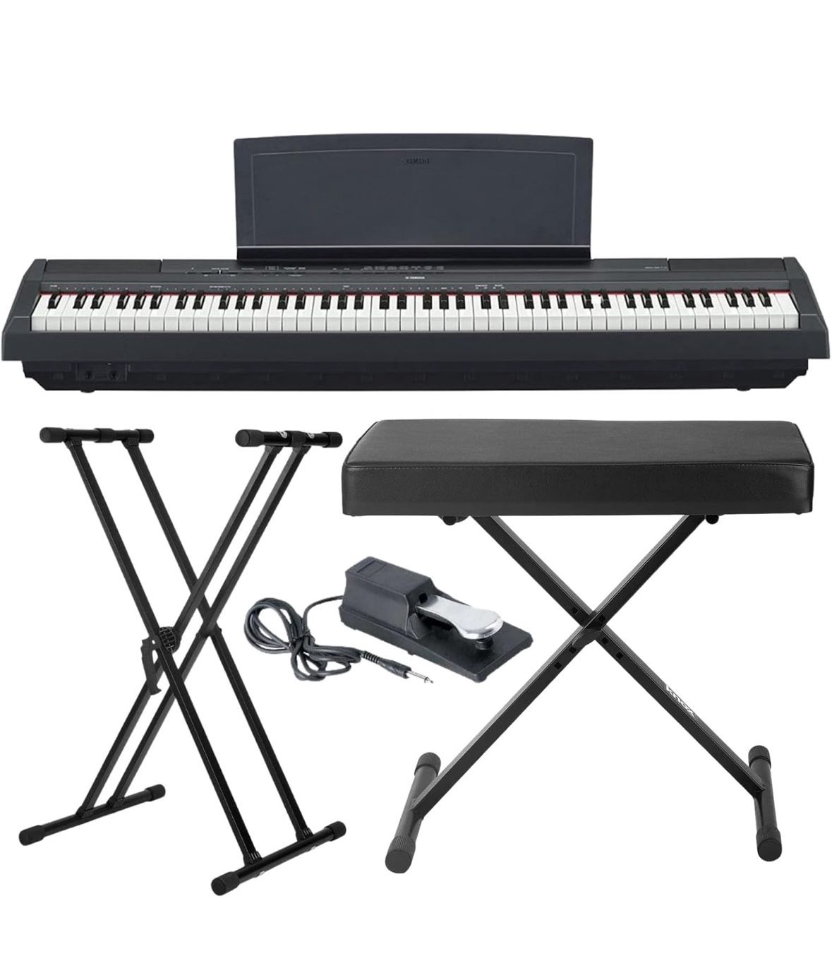 Yamaha P-125 Digital Piano Bundle – Gently Used – $450 (Manhattan, 10282)