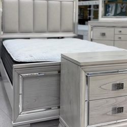 New 5pc Bedroom Set In Box Buy Now Pay Later )39 Down No Credit Needed