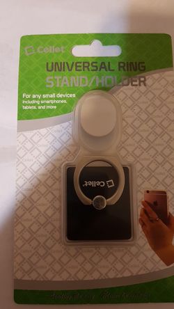 Universal ring stand holder for cell phones
