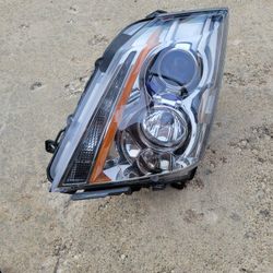 Left Side Headlight 2008-14 Cadillac CTS 