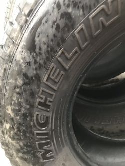 I have LT 265/70R17 Michelin good condition for big pick up Ford F-150 f 250