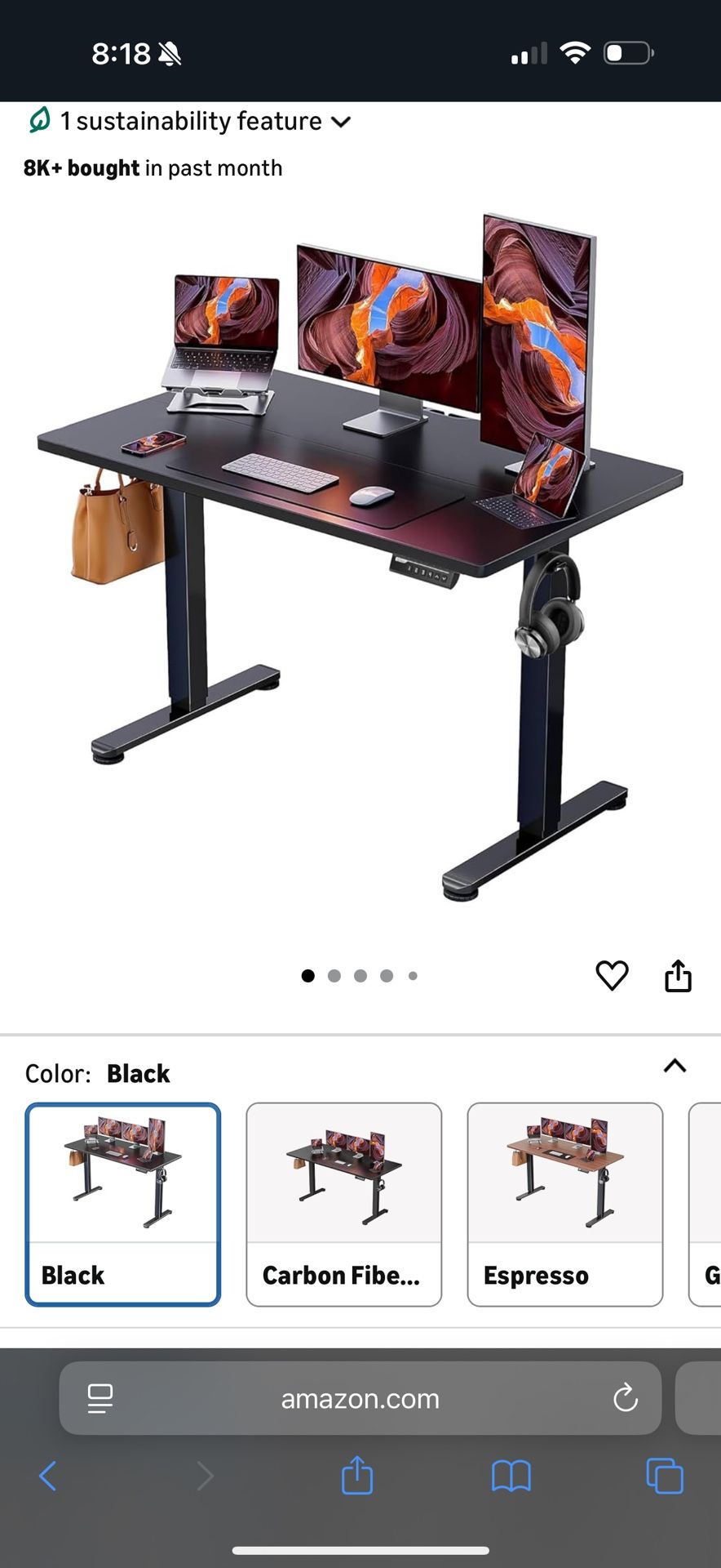 Electric Sit Stand Desk