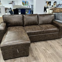 Sleeper Sofa Sectional Couches (Brown, Gray, Ivory, And More) In Stock Now!!