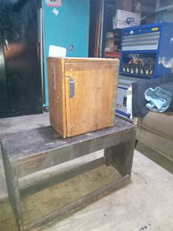 Antique Shoe Shine Box