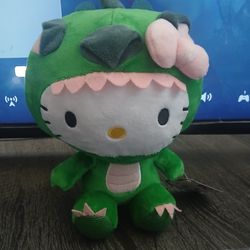 HELLO KITTY - 9.5IN GREEN DRAGON