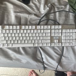 White Gaming Keyboard