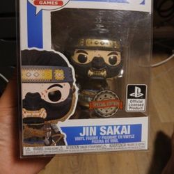 Funko Pop Ghost Of Toshima Special Unlimited Sticker With PlayStation Sticker Bloody