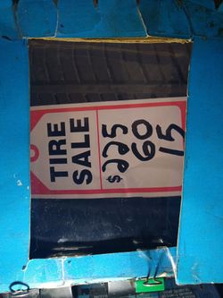 TIRE 225 60 15 Installed ELMOFLES