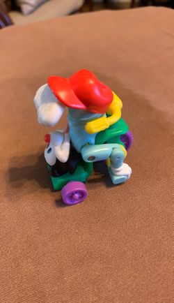 1993 Wakko Animaniacs Toy On Trike Upside Down Warner Bros McDonald's