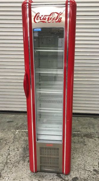 Frigoglass Retro Coca-Cola Door Glass Front Reach-in Cooler for Sale in ...