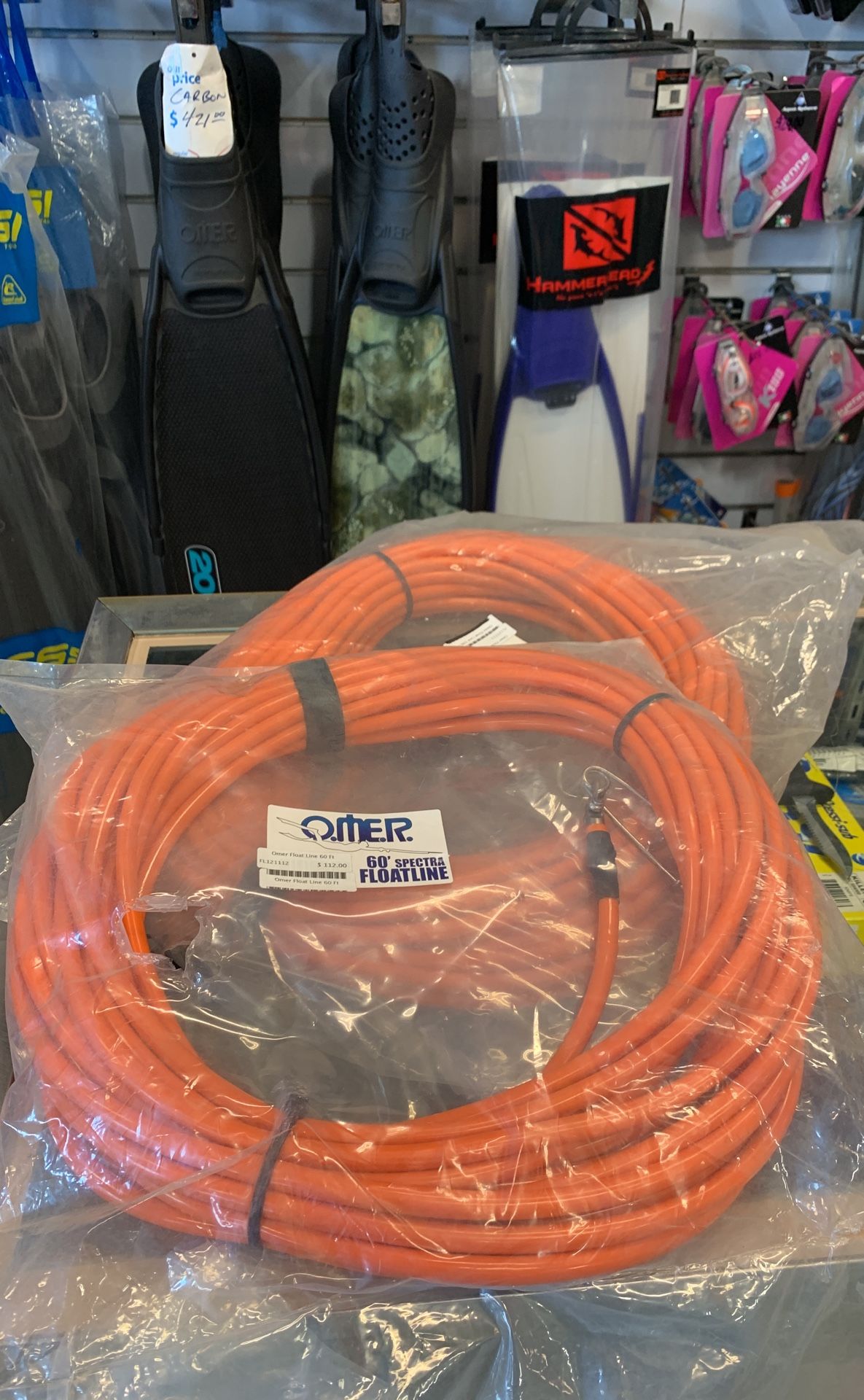 Omer floating dive line 60’