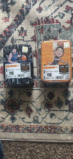 Never opened Basketball tins