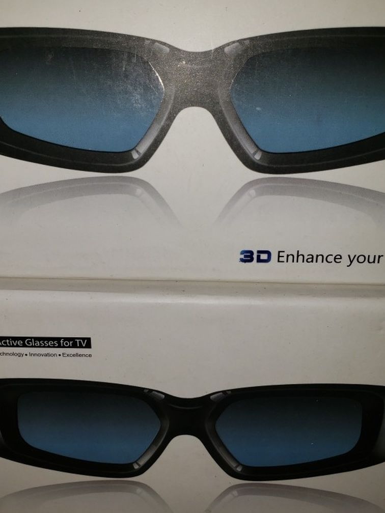 3D Active Glasses For TV