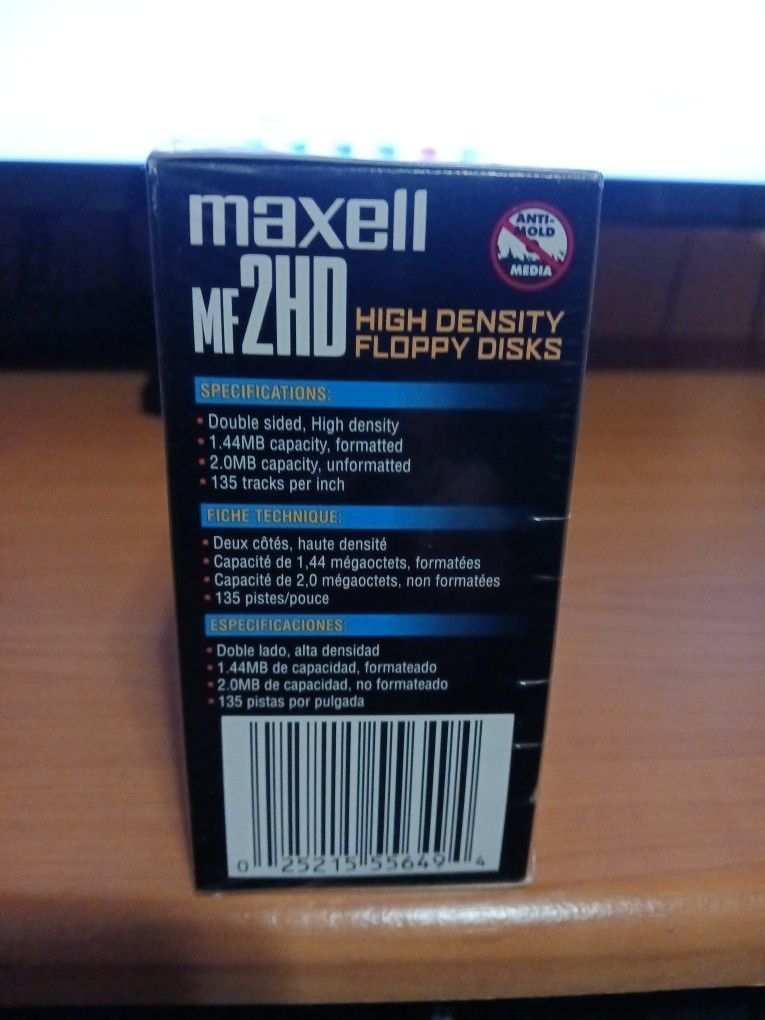 MAXELL MF2HD Flappy Disks NEW