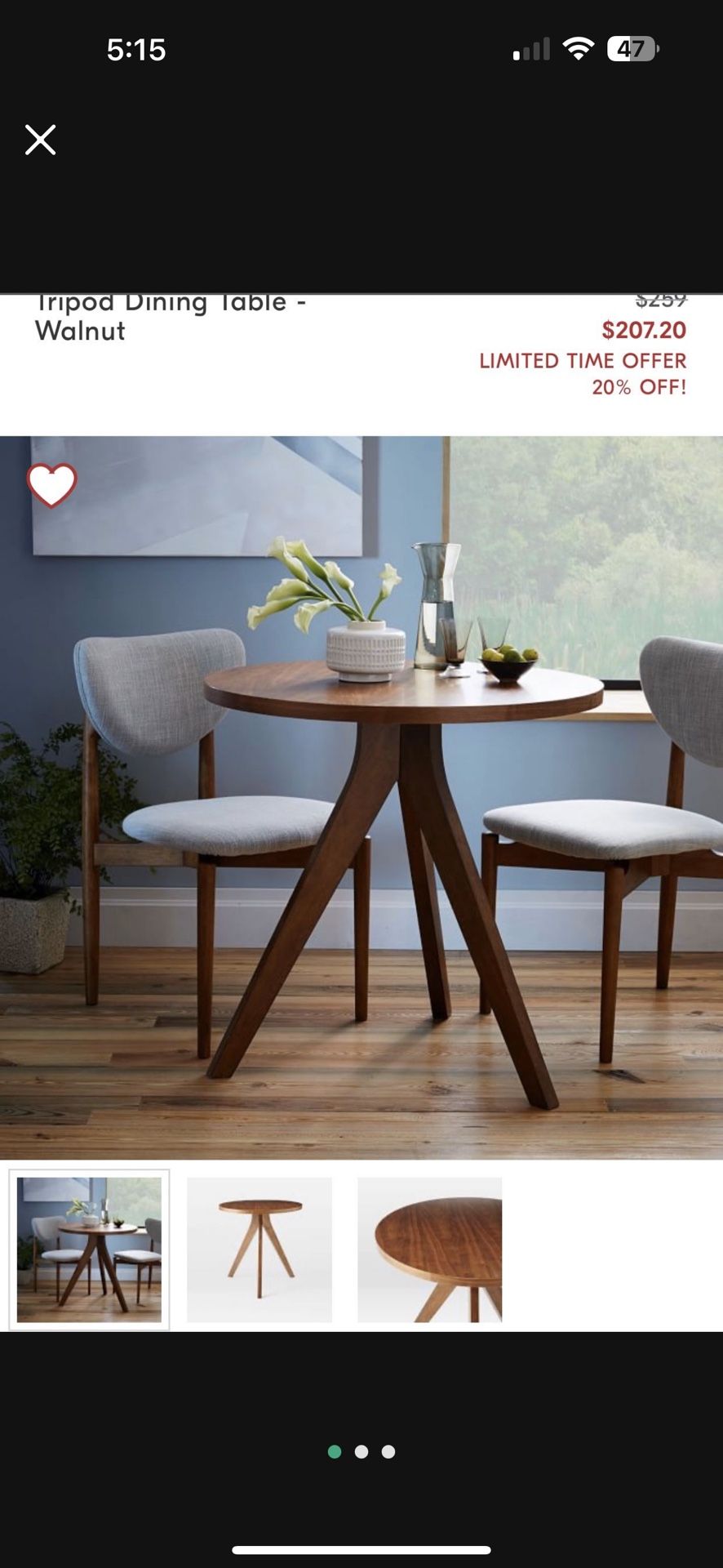 West Elm Bistro Chairs- Set Of 2