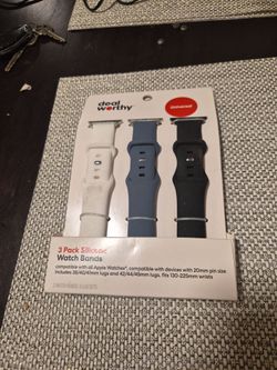Apple silicone waych bands