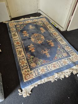 Real Persian Area Rug 6ft X 4 Ft No Stains