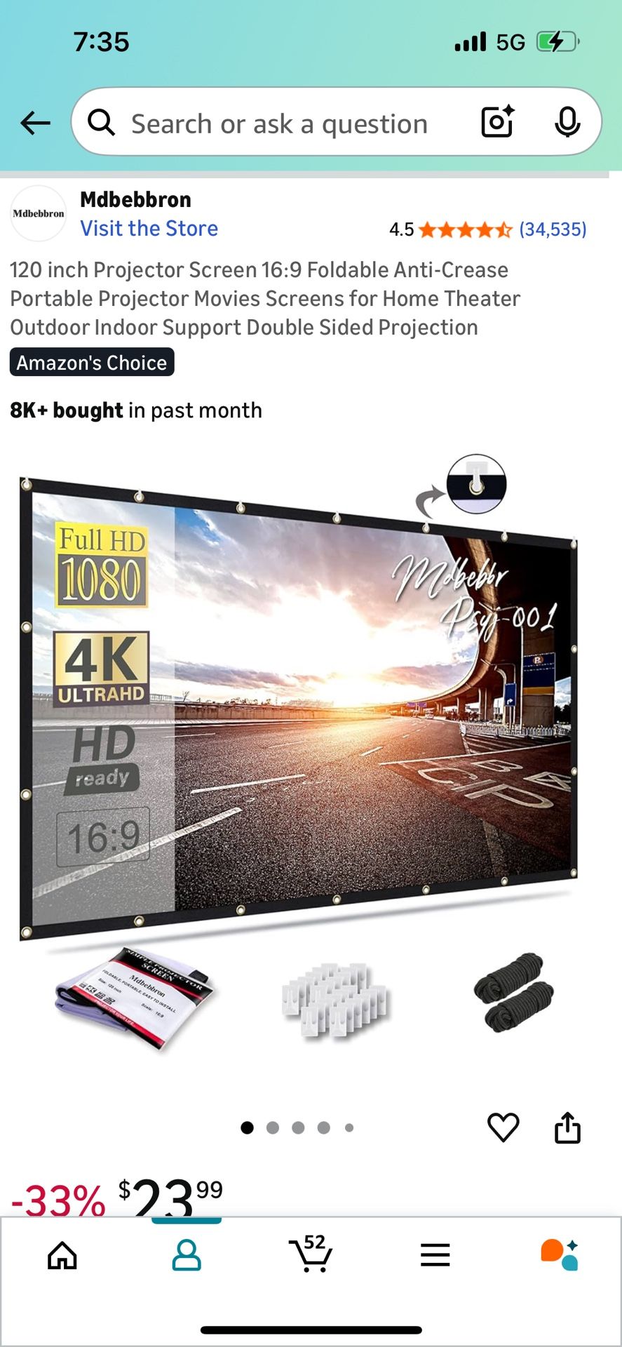 Projector And Screen