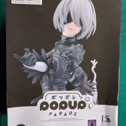 NieR Automata 2B Pop Up Parade L Figure – Sealed Figure Open Box